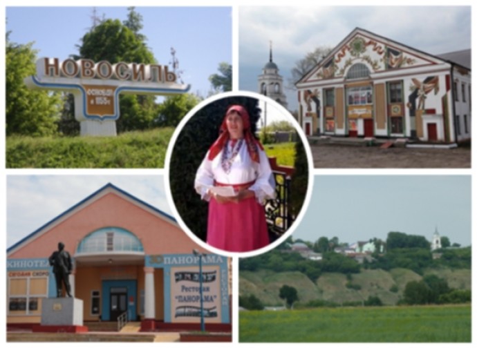 Видео: Букина Елена. Флешмоб в поддержку проекта - "Стихи Новосиля!"