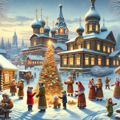 Зимние православные праздники на Руси 4 Зимние православные праздники на Руси 4