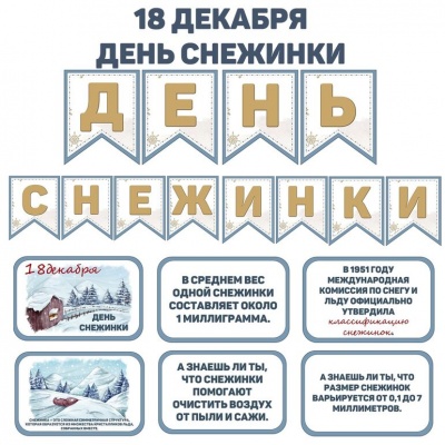 День рождения снежинки 0